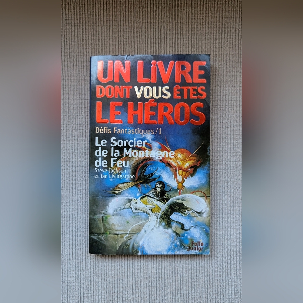 Le Sorcier de la Montagne de Feu - Un Livre Dont Vous Etes Le Heros Book
